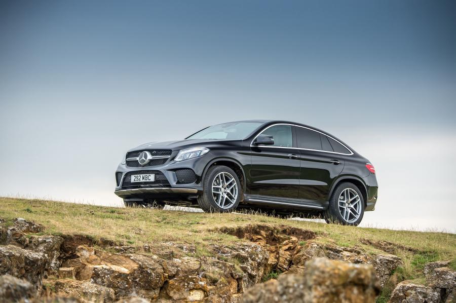  Mercedes-Benz GLE350 d 4Matic Coupe AMG Line 2015 года  (UK) (фото 1 из 24)